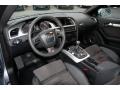 Black 2010 Audi A5 2.0T quattro Coupe Interior Color