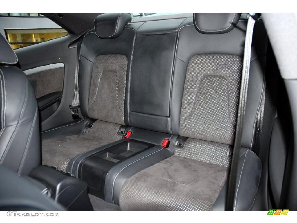 Black Interior 2010 Audi A5 2.0T quattro Coupe Photo #40630907