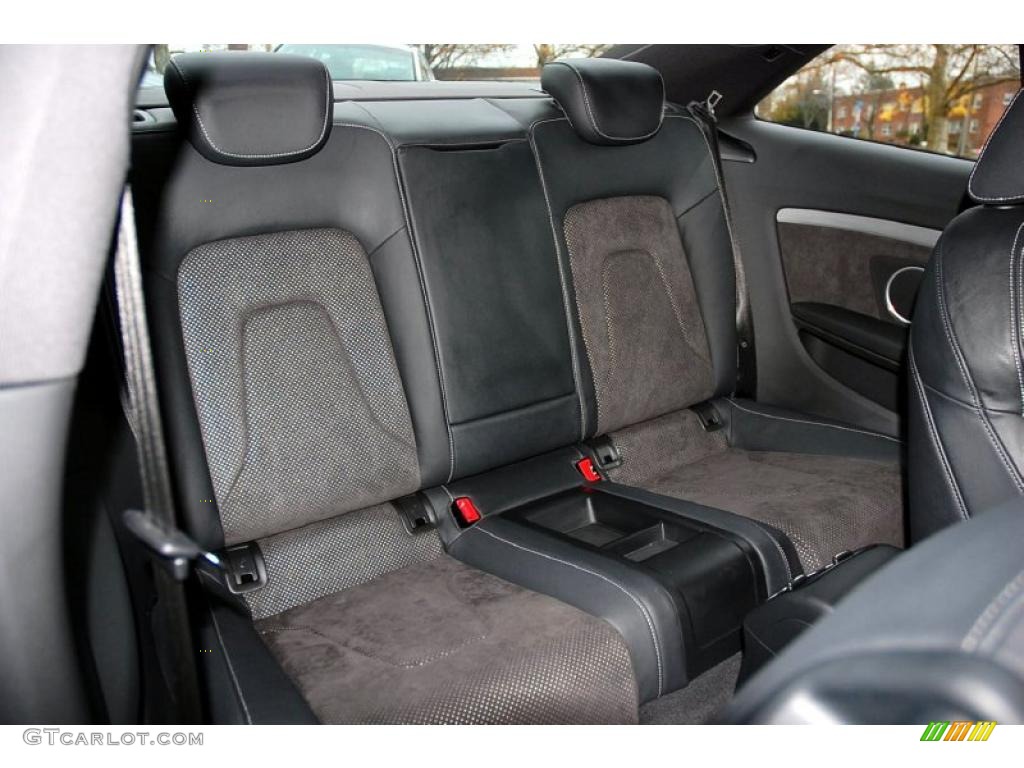 Black Interior 2010 Audi A5 2.0T quattro Coupe Photo #40630933