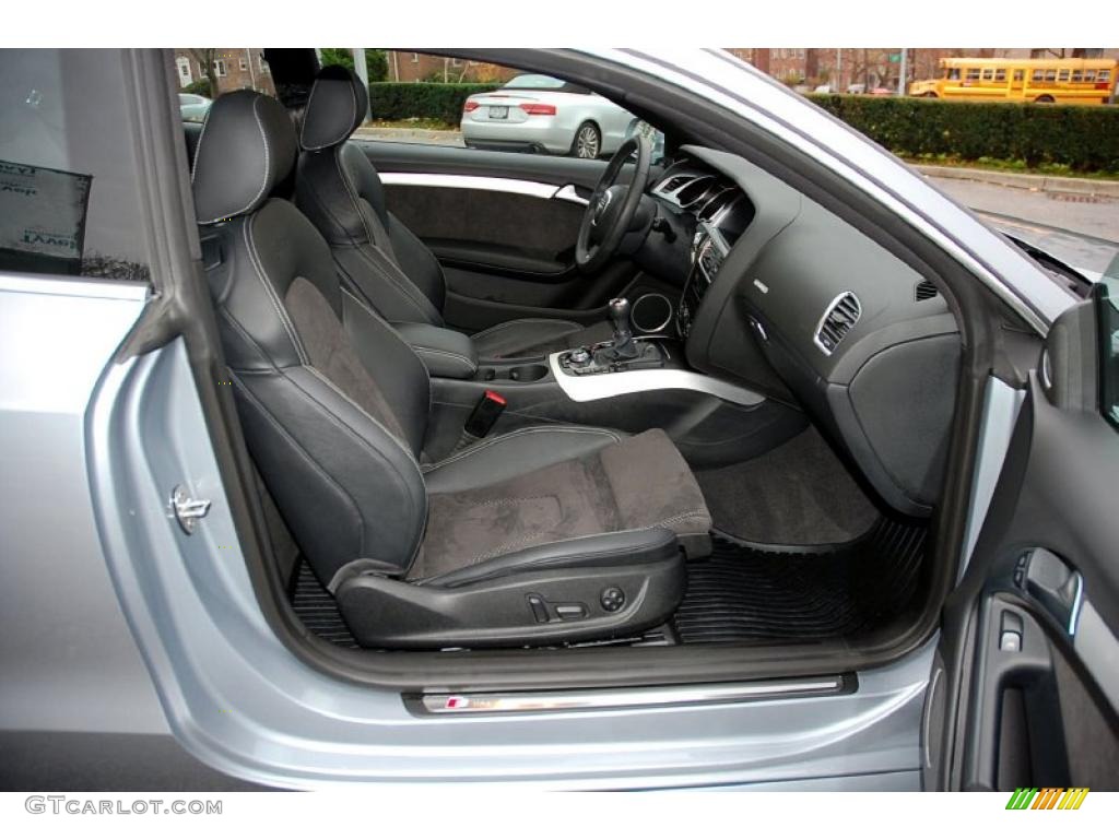 Black Interior 2010 Audi A5 2.0T quattro Coupe Photo #40630946