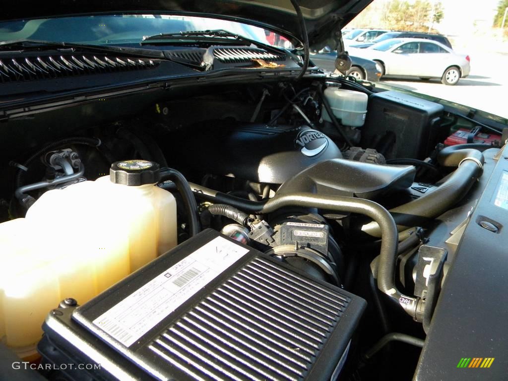 2002 Chevrolet Silverado 2500 LS Extended Cab 4x4 6.0 Liter OHV 16-Valve Vortec V8 Engine Photo #40631162