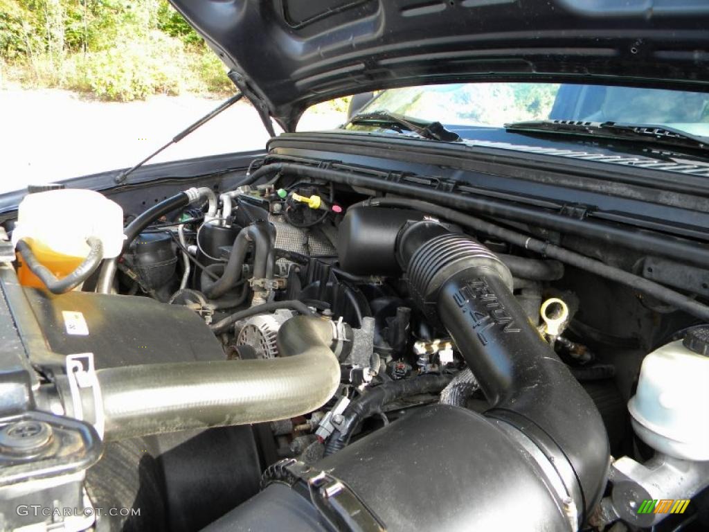 2004 Ford F250 Super Duty Lariat Crew Cab 4x4 5.4 Liter SOHC 16-Valve Triton V8 Engine Photo #40631202