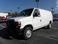 Oxford White 2010 Ford E Series Van E250 XL Commericial Exterior