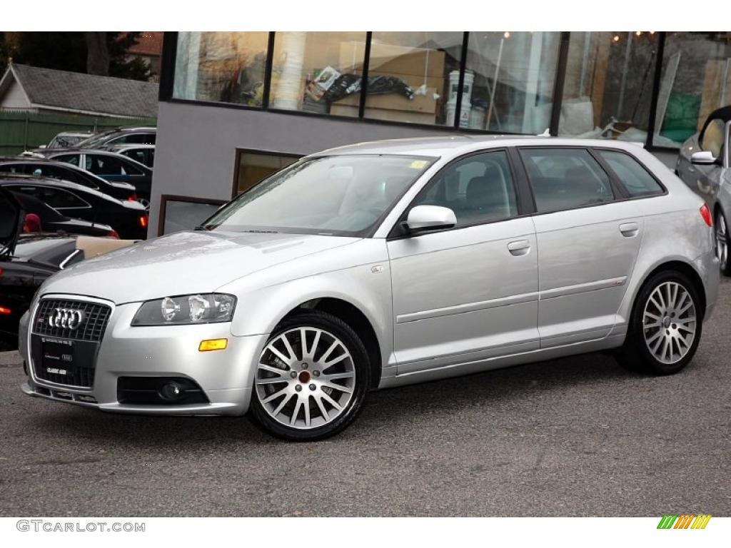 Light Silver Metallic 2007 Audi A3 2.0T Exterior Photo #40631428
