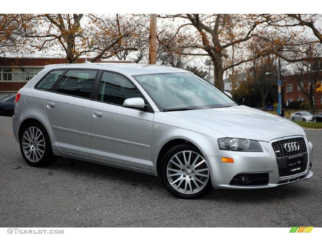 Light Silver Metallic 2007 Audi A3 2.0T Exterior Photo #40631513