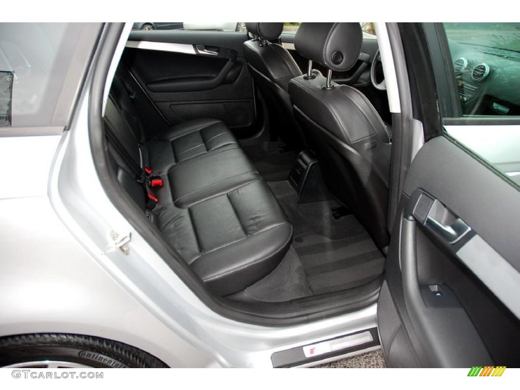 Black Interior 2007 Audi A3 2.0T Photo #40631718