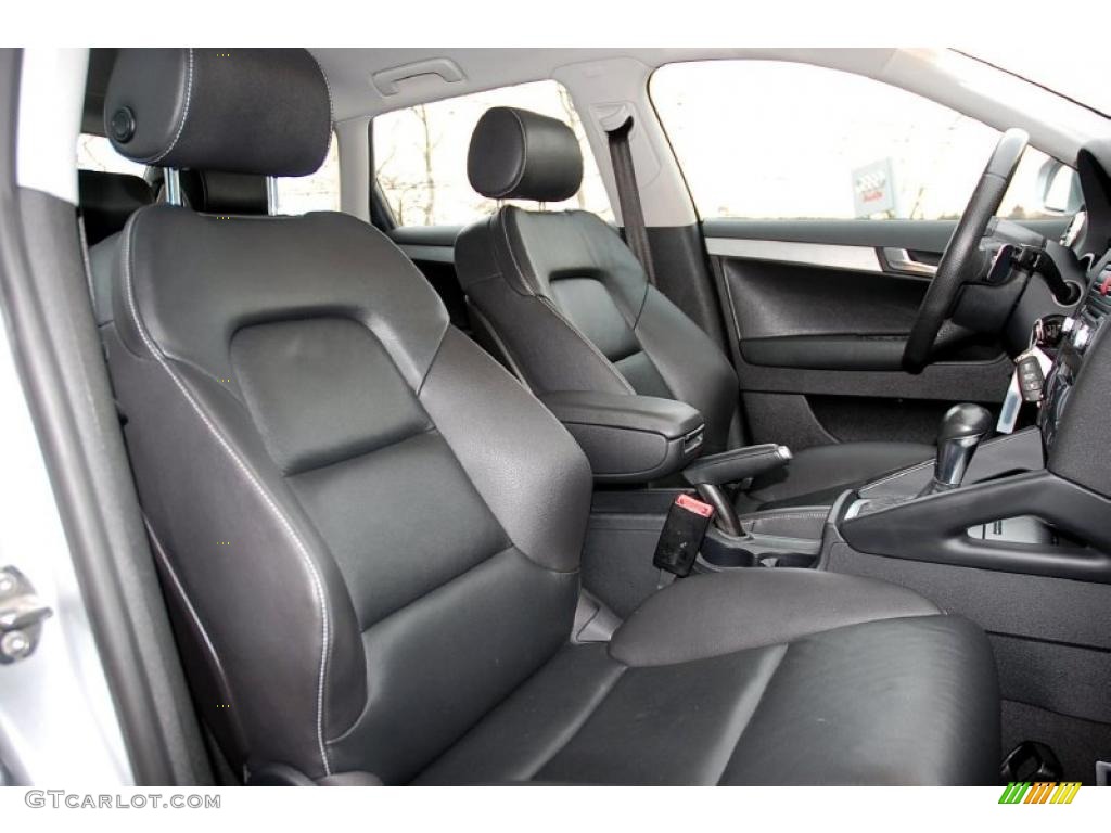 Black Interior 2007 Audi A3 2.0T Photo #40631782