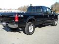 2000 Black Ford F350 Super Duty XLT Extended Cab 4x4  photo #7