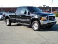 2000 Black Ford F350 Super Duty XLT Extended Cab 4x4  photo #9