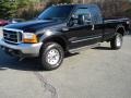 2000 Black Ford F350 Super Duty XLT Extended Cab 4x4  photo #10