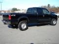 2000 Black Ford F350 Super Duty XLT Extended Cab 4x4  photo #11