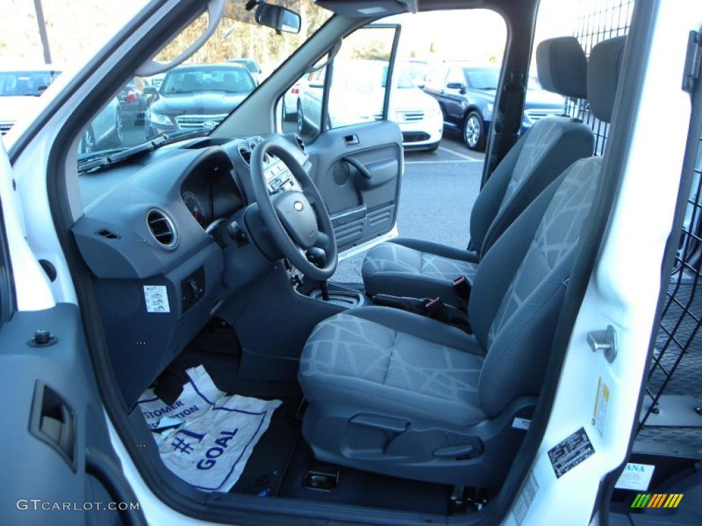 Dark Gray Interior 2010 Ford Transit Connect XLT Cargo Van Photo #40632034