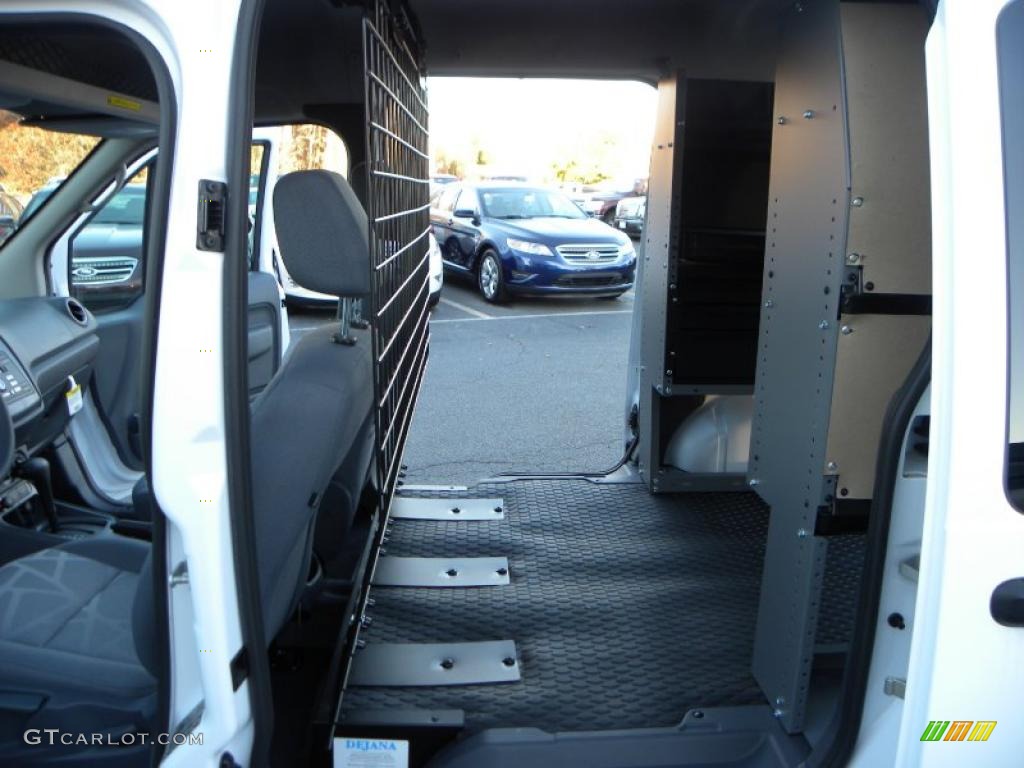 Dark Gray Interior 2010 Ford Transit Connect XLT Cargo Van Photo #40632054