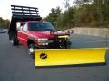 2001 Victory Red Chevrolet Silverado 3500 Extended Cab 4x4 Chassis Plow Truck  photo #26