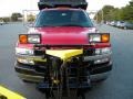 2001 Victory Red Chevrolet Silverado 3500 Extended Cab 4x4 Chassis Plow Truck  photo #32