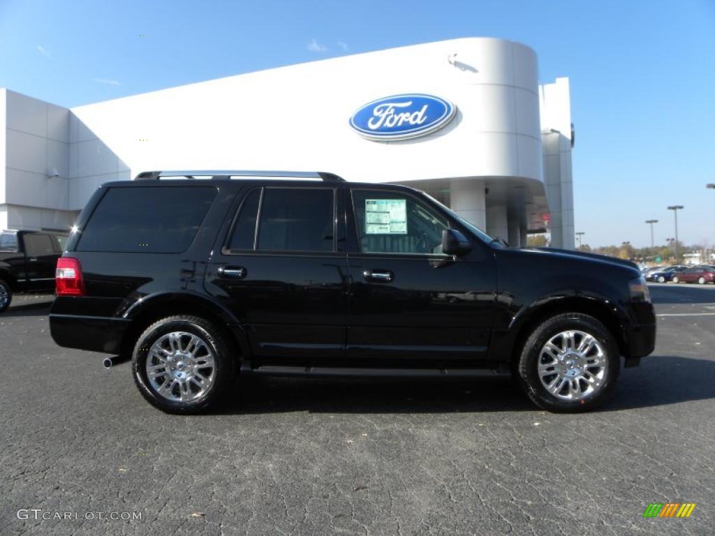 Tuxedo Black Metallic 2011 Ford Expedition Limited Exterior Photo #40632678