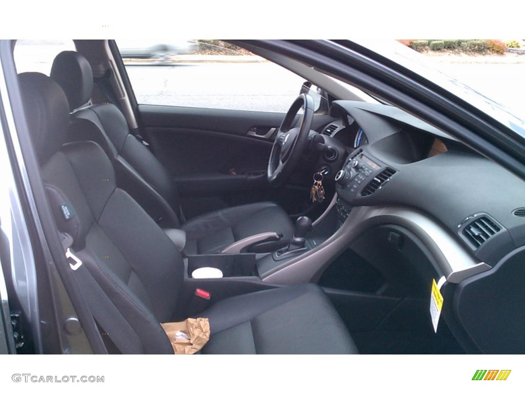 2010 TSX Sedan - Polished Metal Metallic / Ebony photo #21