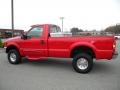 2000 Red Ford F350 Super Duty XLT Regular Cab 4x4  photo #17