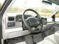 Medium Graphite 2000 Ford F350 Super Duty XLT Regular Cab 4x4 Interior Color