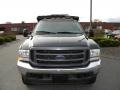 2004 Dark Green Satin Metallic Ford F550 Super Duty XL Crew Cab Chassis Dump Truck  photo #2