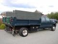 2004 Dark Green Satin Metallic Ford F550 Super Duty XL Crew Cab Chassis Dump Truck  photo #10