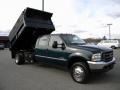 Dark Green Satin Metallic - F550 Super Duty XL Crew Cab Chassis Dump Truck Photo No. 21