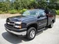 2006 Dark Blue Metallic Chevrolet Silverado 2500HD LT Regular Cab 4x4 Chassis  photo #1