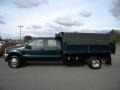 Dark Green Satin Metallic - F550 Super Duty XL Crew Cab Chassis Dump Truck Photo No. 31