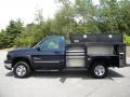 2006 Dark Blue Metallic Chevrolet Silverado 2500HD LT Regular Cab 4x4 Chassis  photo #9