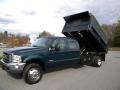 Dark Green Satin Metallic - F550 Super Duty XL Crew Cab Chassis Dump Truck Photo No. 39