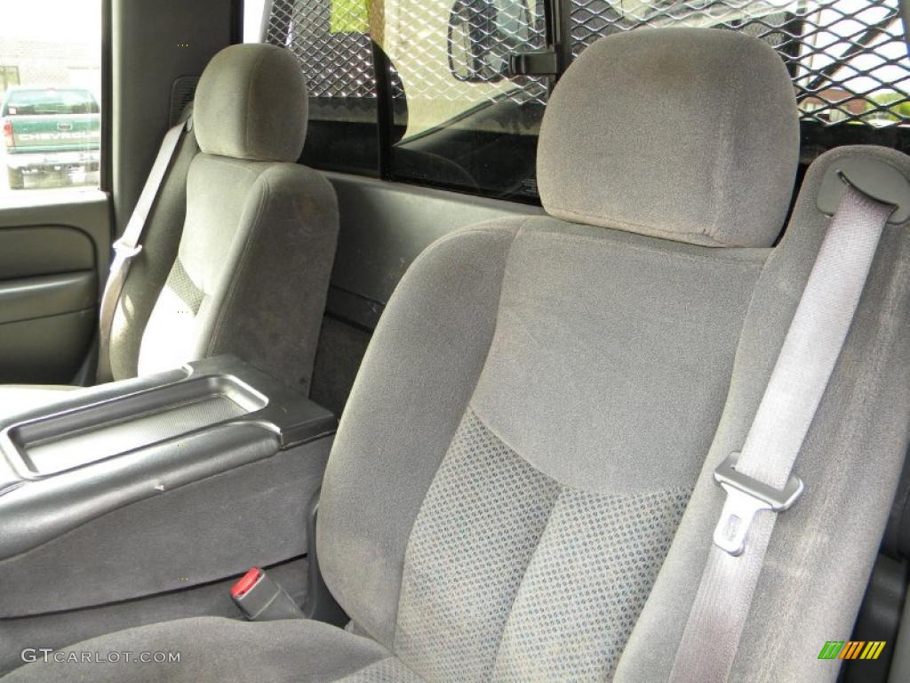 2006 Chevrolet Silverado 2500HD LT Regular Cab 4x4 Chassis Interior Color Photos