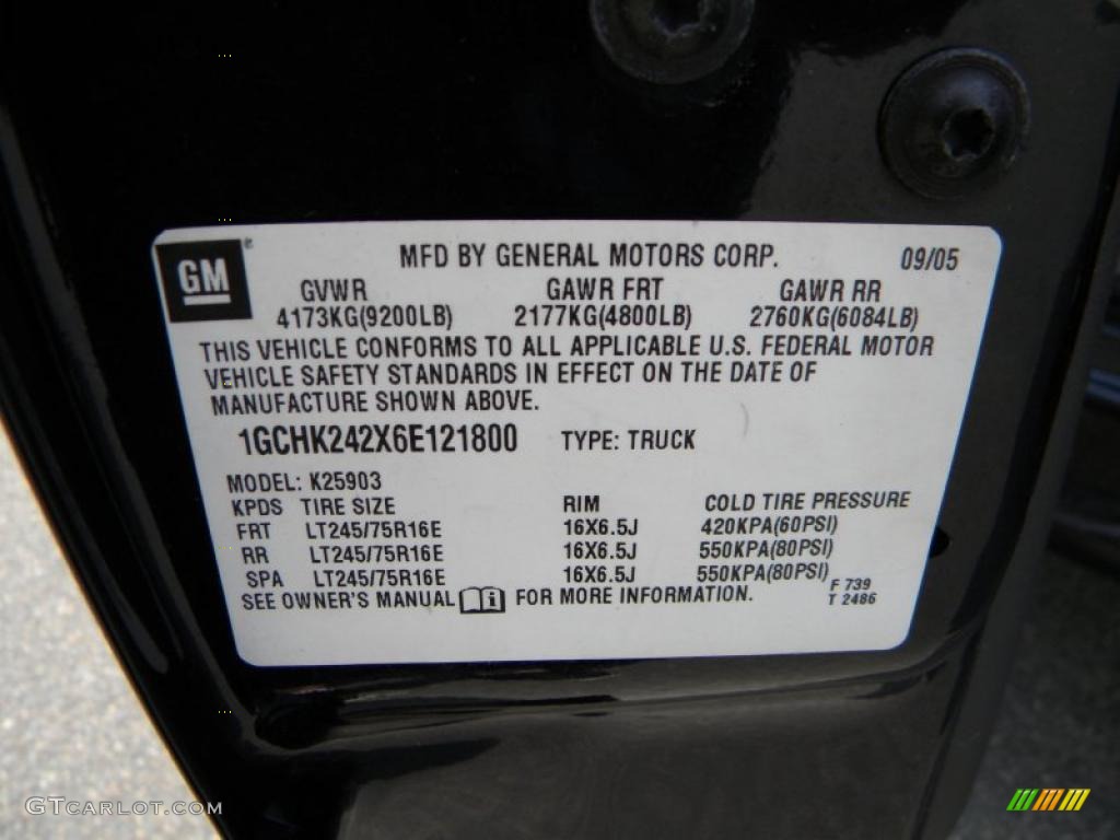 2006 Silverado 2500HD LT Regular Cab 4x4 Chassis - Dark Blue Metallic / Dark Charcoal photo #58
