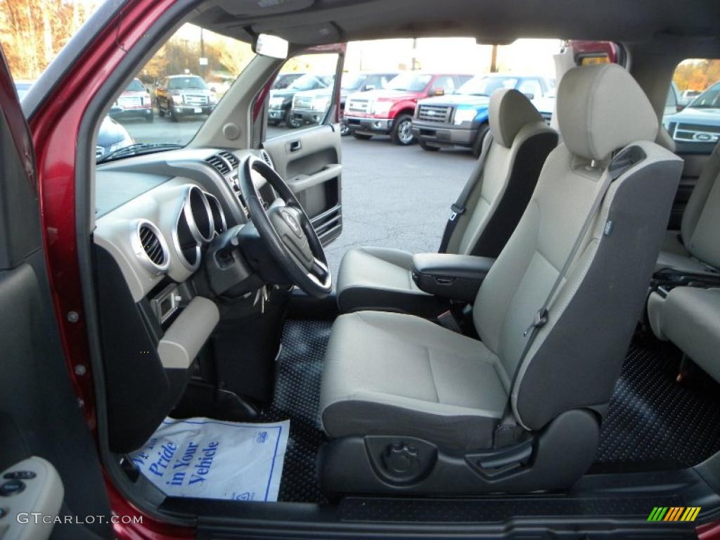 Titanium/Black Interior 2008 Honda Element LX Photo #40634846