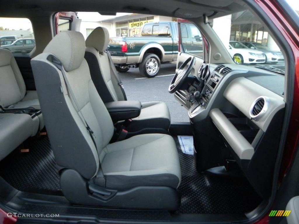 Titanium/Black Interior 2008 Honda Element LX Photo #40634898
