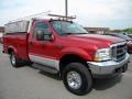 2003 Toreador Red Metallic Ford F350 Super Duty XLT Regular Cab 4x4  photo #14