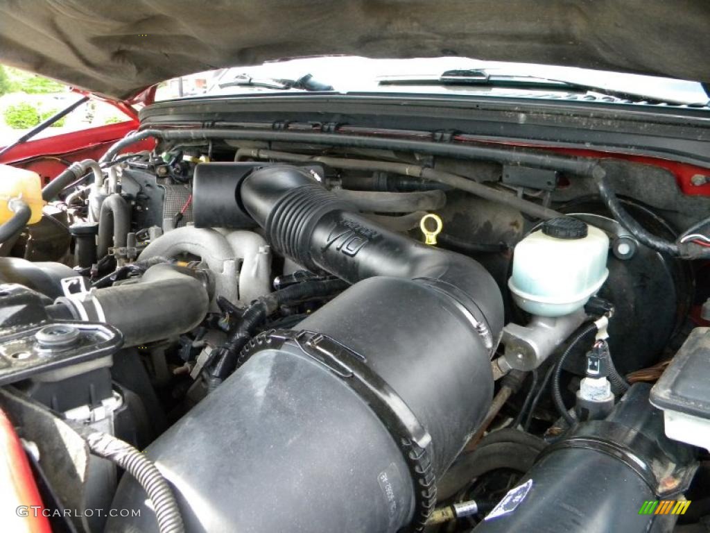 2003 Ford F350 Super Duty XLT Regular Cab 4x4 6.8 Liter SOHC 20 Valve Triton V10 Engine Photo #40635226