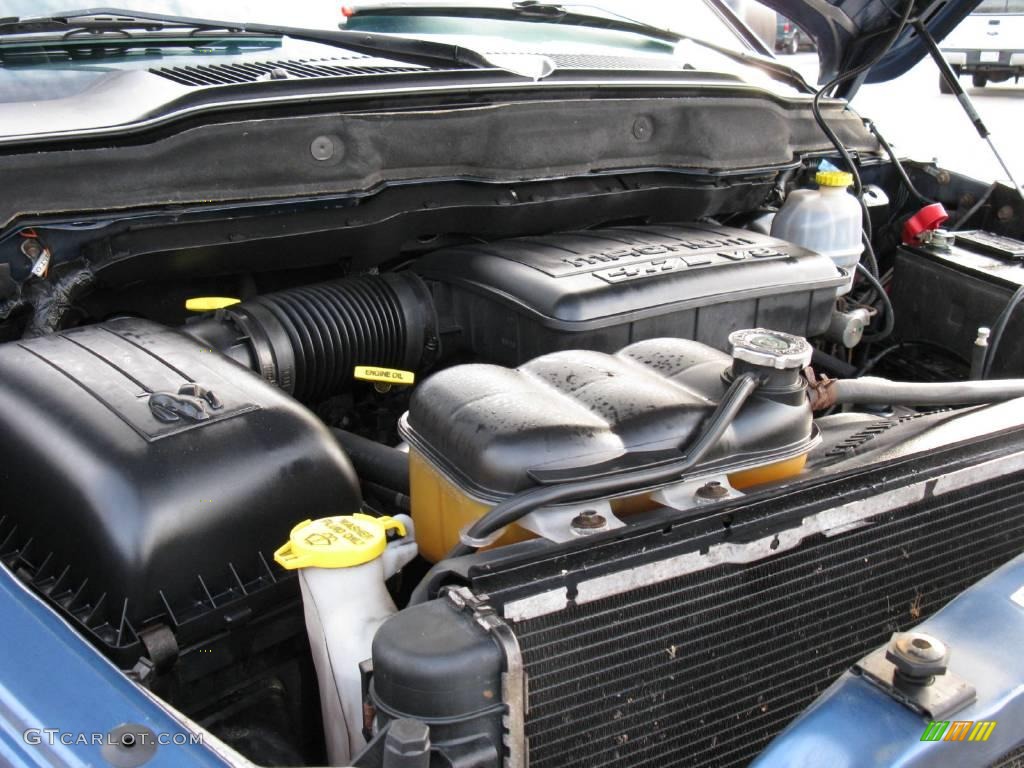 2002 Dodge Ram 1500 Sport Quad Cab 4x4 4.7 Liter SOHC 16-Valve V8 Engine Photo #40635298