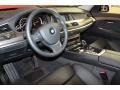 2010 BMW 5 Series Black Interior Prime Interior Photo