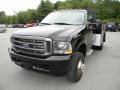 2004 Black Ford F350 Super Duty XL Regular Cab 4x4 Chassis Commercial  photo #15