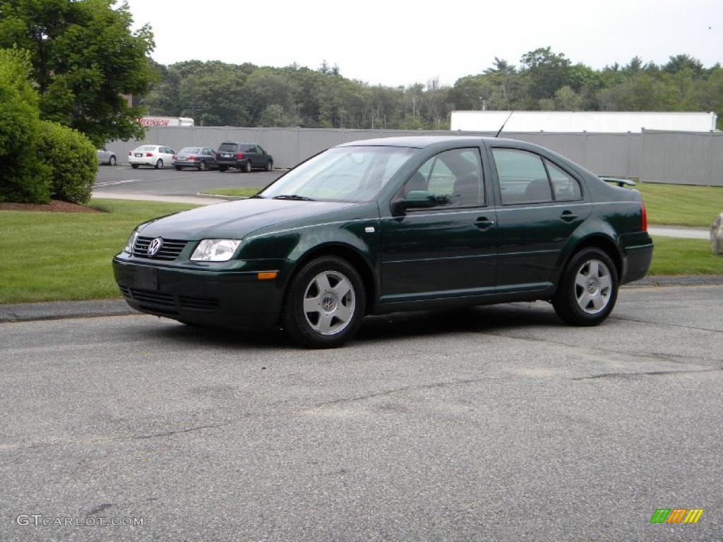 2001 Jetta GLS TDI Sedan - Baltic Green / Black photo #3