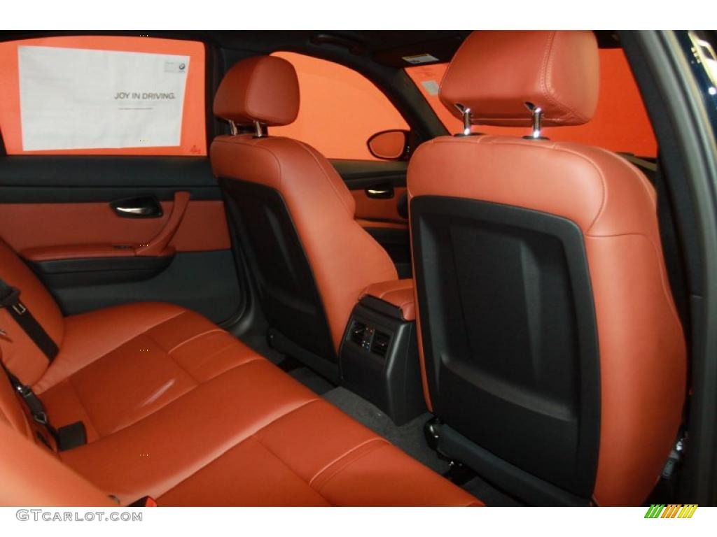 Fox Red Novillo Leather Interior 2011 BMW M3 Sedan Photo #40636086