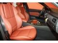 Fox Red Novillo Leather Interior Photo for 2011 BMW M3 #40636134