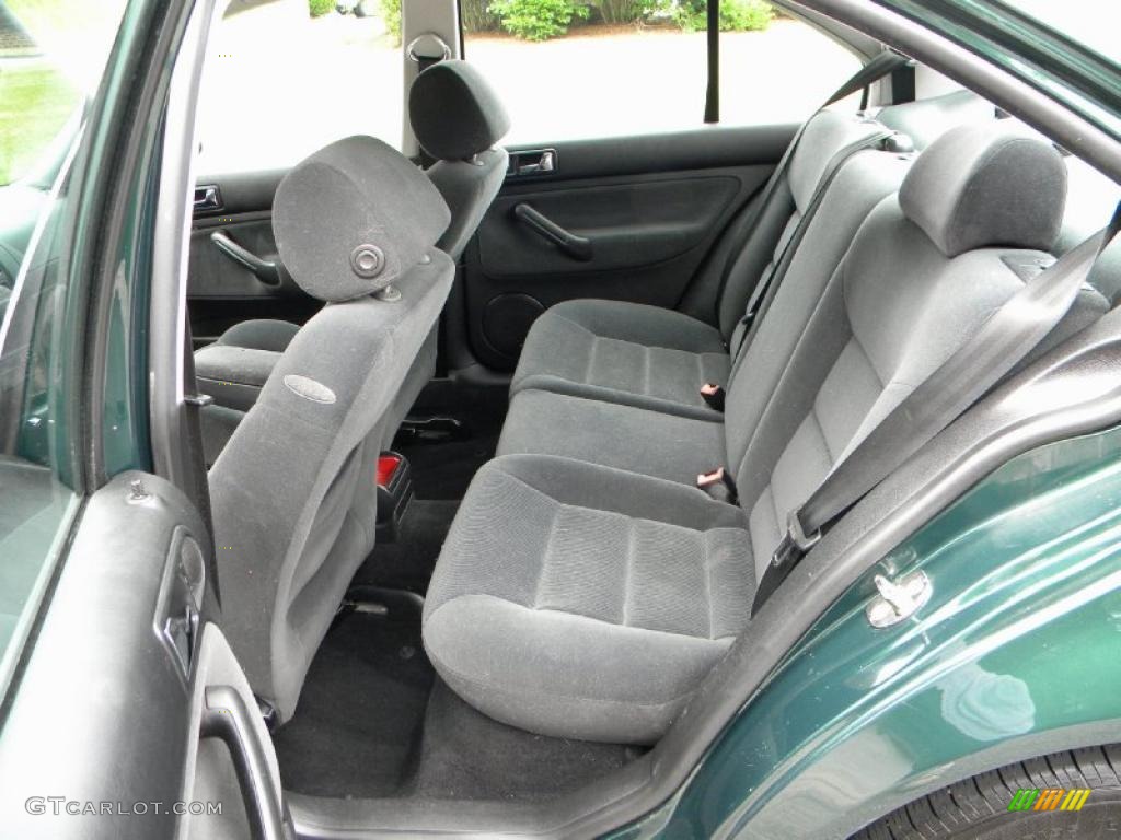 Black Interior 2001 Volkswagen Jetta GLS TDI Sedan Photo #40636154
