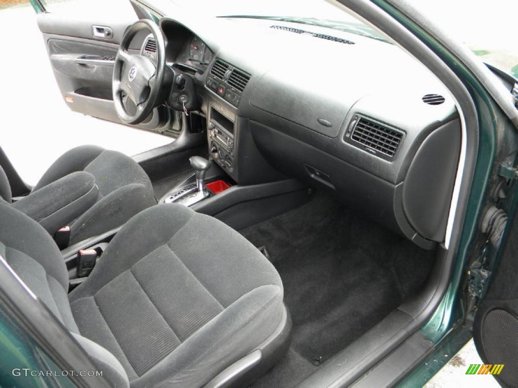 2001 Jetta GLS TDI Sedan - Baltic Green / Black photo #26