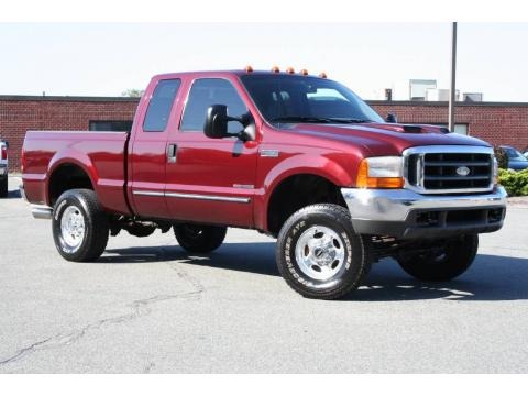 2000 Ford F350 Super Duty Lariat Extended Cab 4x4 Data, Info and Specs