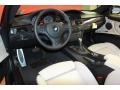 Oyster/Black Dakota Leather Prime Interior Photo for 2011 BMW 3 Series #40636322