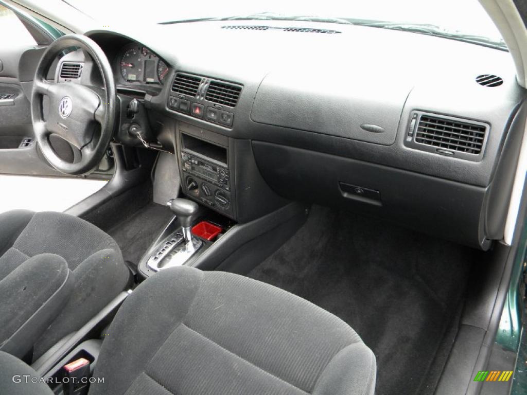 Black Interior 2001 Volkswagen Jetta Gls Tdi Sedan Photo