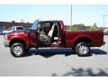 2000 Dark Toreador Red Metallic Ford F350 Super Duty Lariat Extended Cab 4x4  photo #20