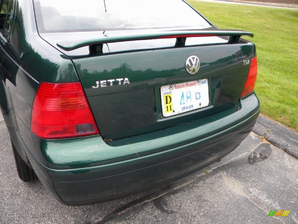 2001 Jetta GLS TDI Sedan - Baltic Green / Black photo #48
