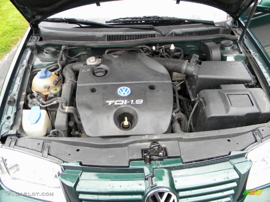 2001 Volkswagen Jetta GLS TDI Sedan Engine Photos